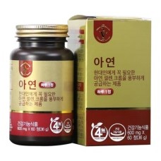 비타민하우스 아연 600mg x 60정 : 더건강한팜