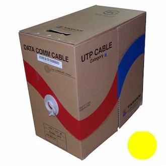 대한전선 CAT6 UTP (300M, 옐로우) : 컴공 주식회사
