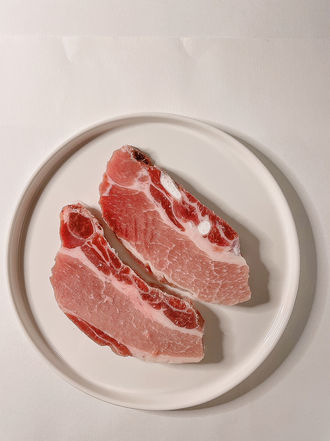 밀박사람들 수입산 돼지갈비 생갈비 500g (냉동) : 밀박사람들