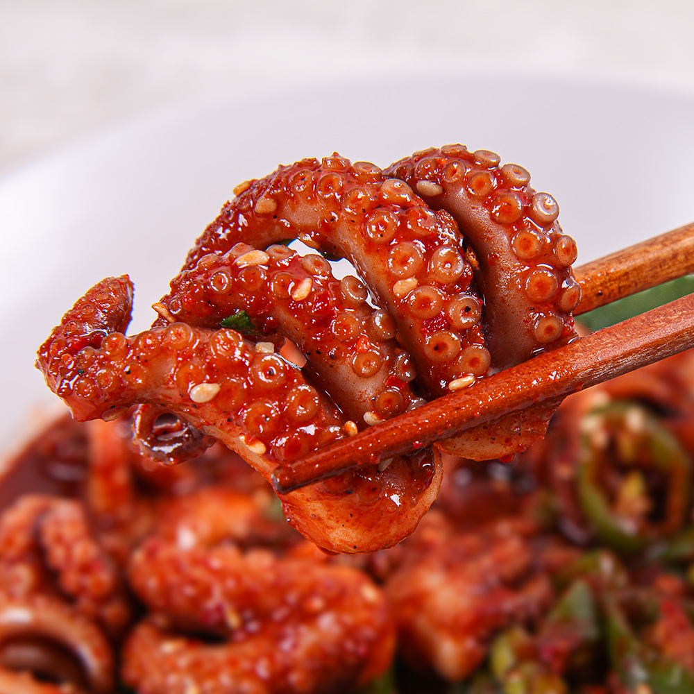 주꾸미명가 500g 보통맛,매운맛 / 맛있게 매운 양념주꾸미 : 바다몰 스토어