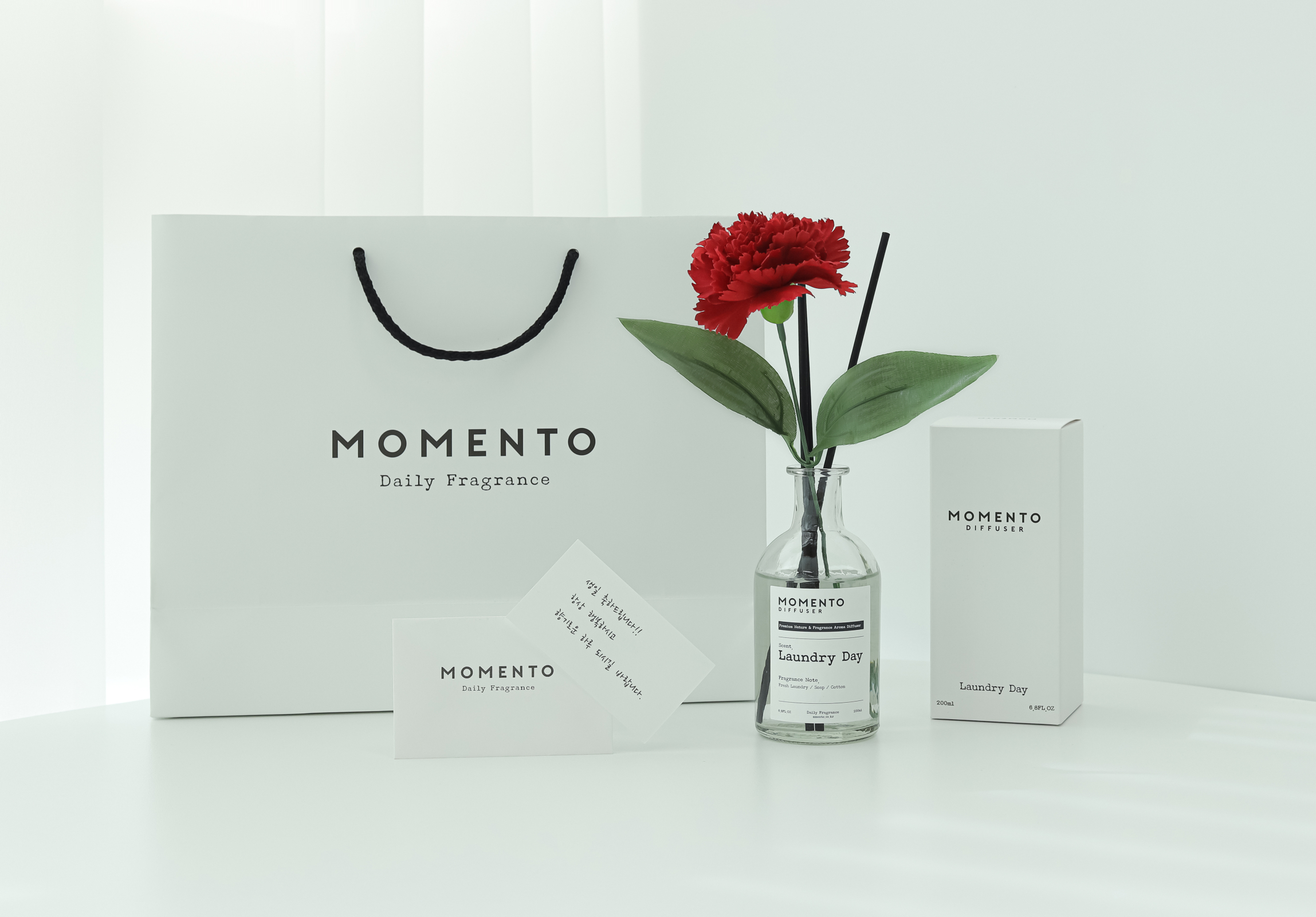모멘토 카네이션 디퓨저 어버이날 스승의날 선물 : 모멘토 MOMENTO