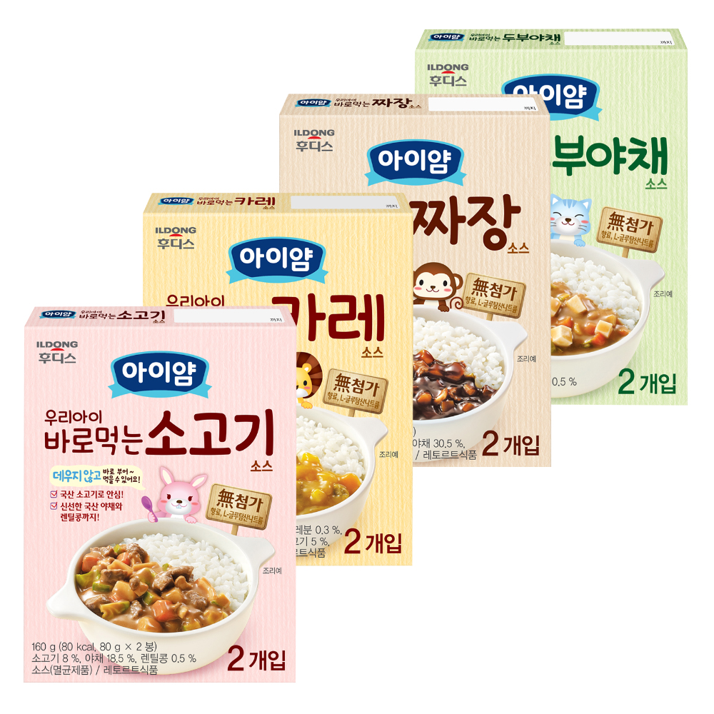 일동후디스 아이얌 바로먹는 소스 4입 (당일,무료배송,안전포장) : 주식회사 이마음커머스