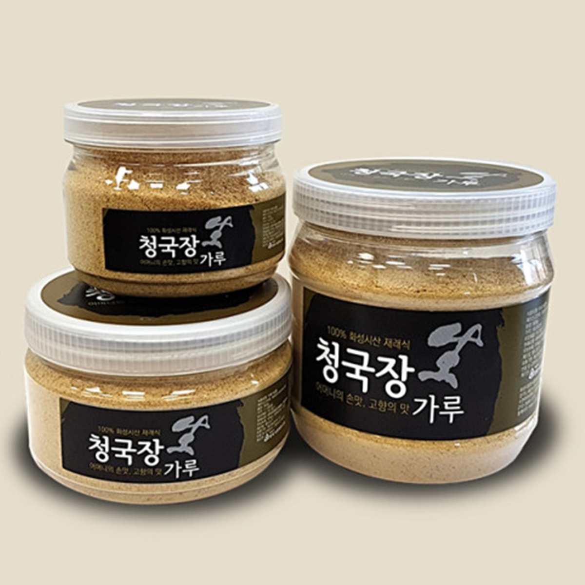 화성발효식품 저염식 청국장가루 분말 면역력 재래식 200g 300g 500g : 생활쏙