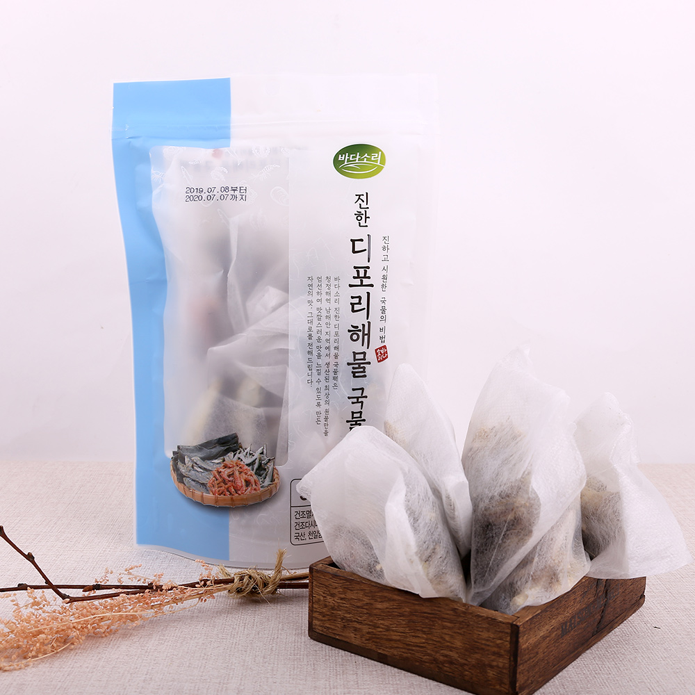 바다소리 천연 해물국물팩 120g 디포리 멸치 야채 육수 1+1 : 선해수산 바다소리