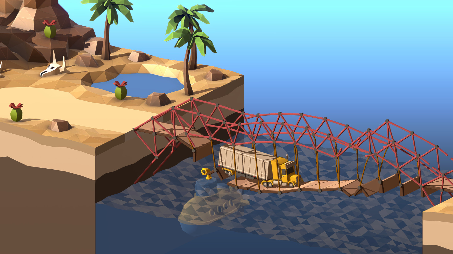 [24시간 즉시 발송/기존계정 5분등록/스팀게임]  MY 폴리 브릿지 2 Poly Bridge 2 : 무야호 스팀게임