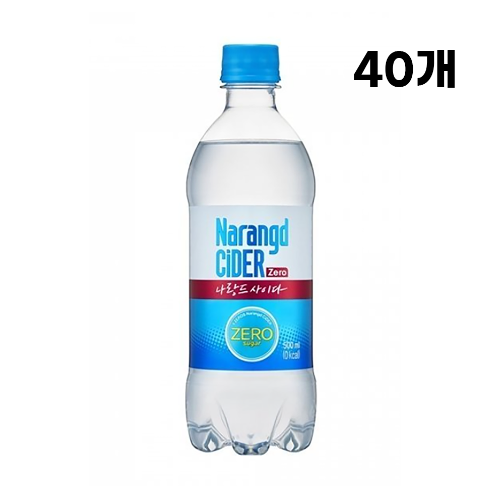 동아오츠카 나랑드사이다 500ml 40개 : 드림팝