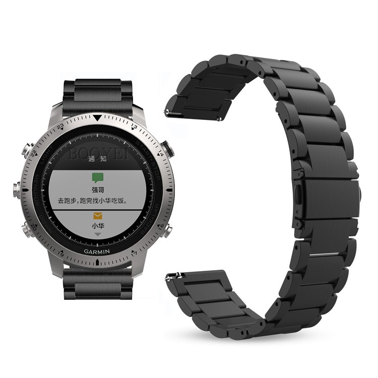 가민 시계줄 스트랩 garmin 가민 피닉스 크로노스 스마트워치 스테인리스 스틸 밴드 : 상큼러브
