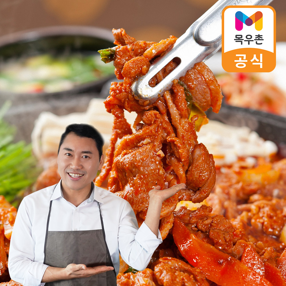 목우촌 양념 오리주물럭 오리불고기 생오리 훈제오리 : 인정식탁
