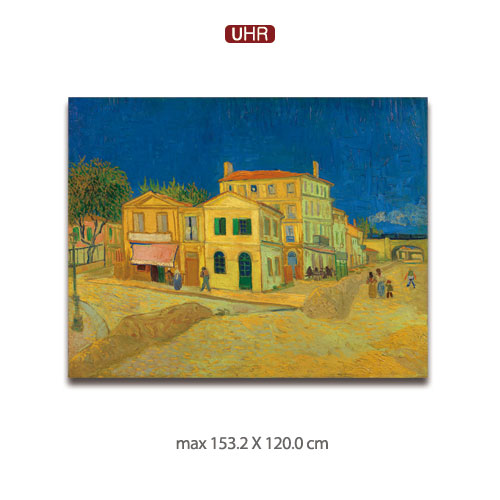 노란집/ The Yellow House (The Street) September 1888 : 집안에 그림하나