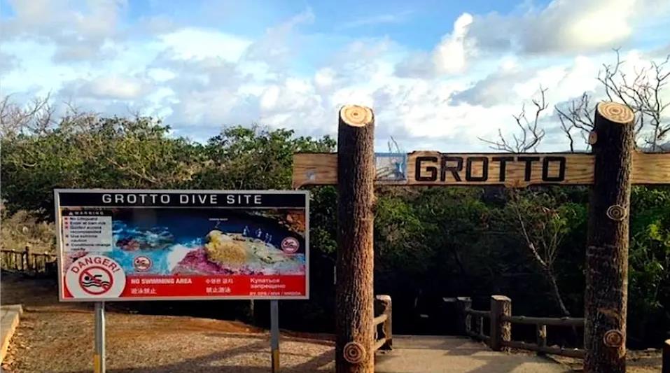미국 사이판 그로토 동굴 스노클링(Saipan Grotto) : 뜨거운청춘