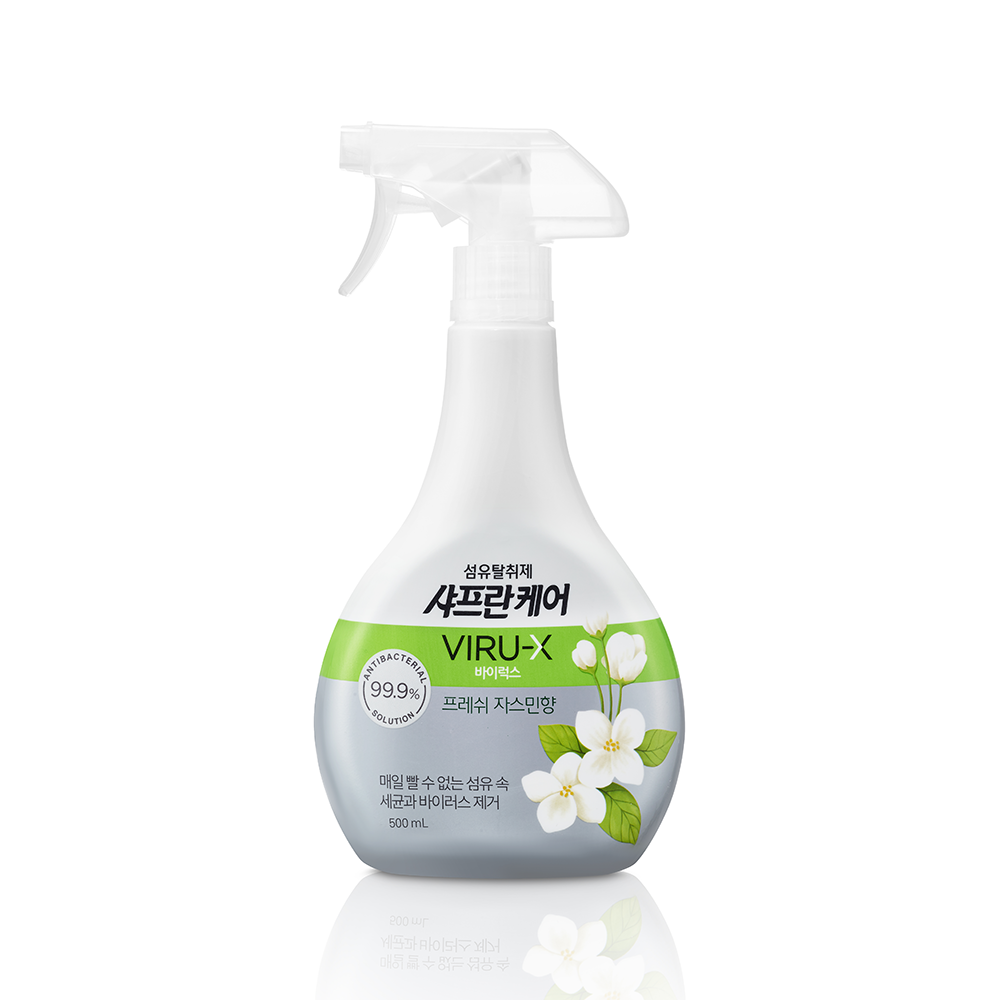 샤프란케어 바이럭스 섬유탈취제 프레쉬 자스민향 500ml : 제이티 컴퍼니