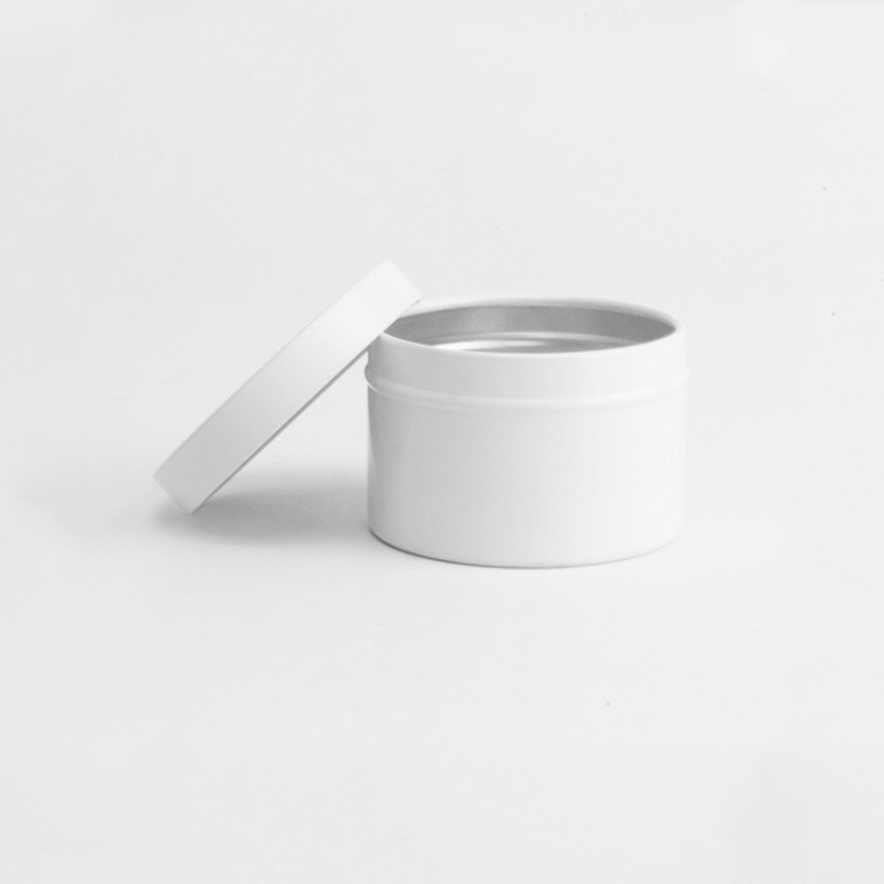 50ml 알루미늄 틴케이스 멀티 크림밤 용기 블랙화이트레드 : 모든유통몰
