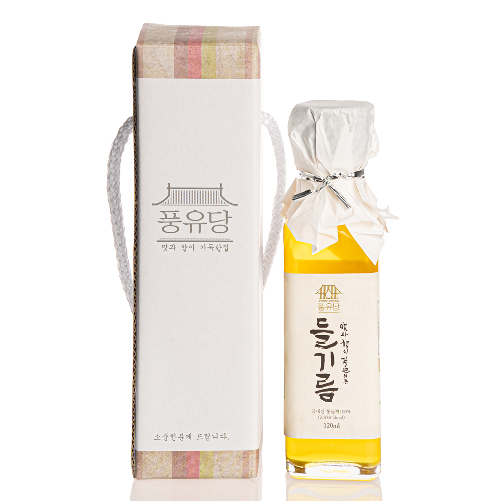 저온압착 국산 참기름 방앗간 돌잔치 결혼 답례품 120ml : 풍유당