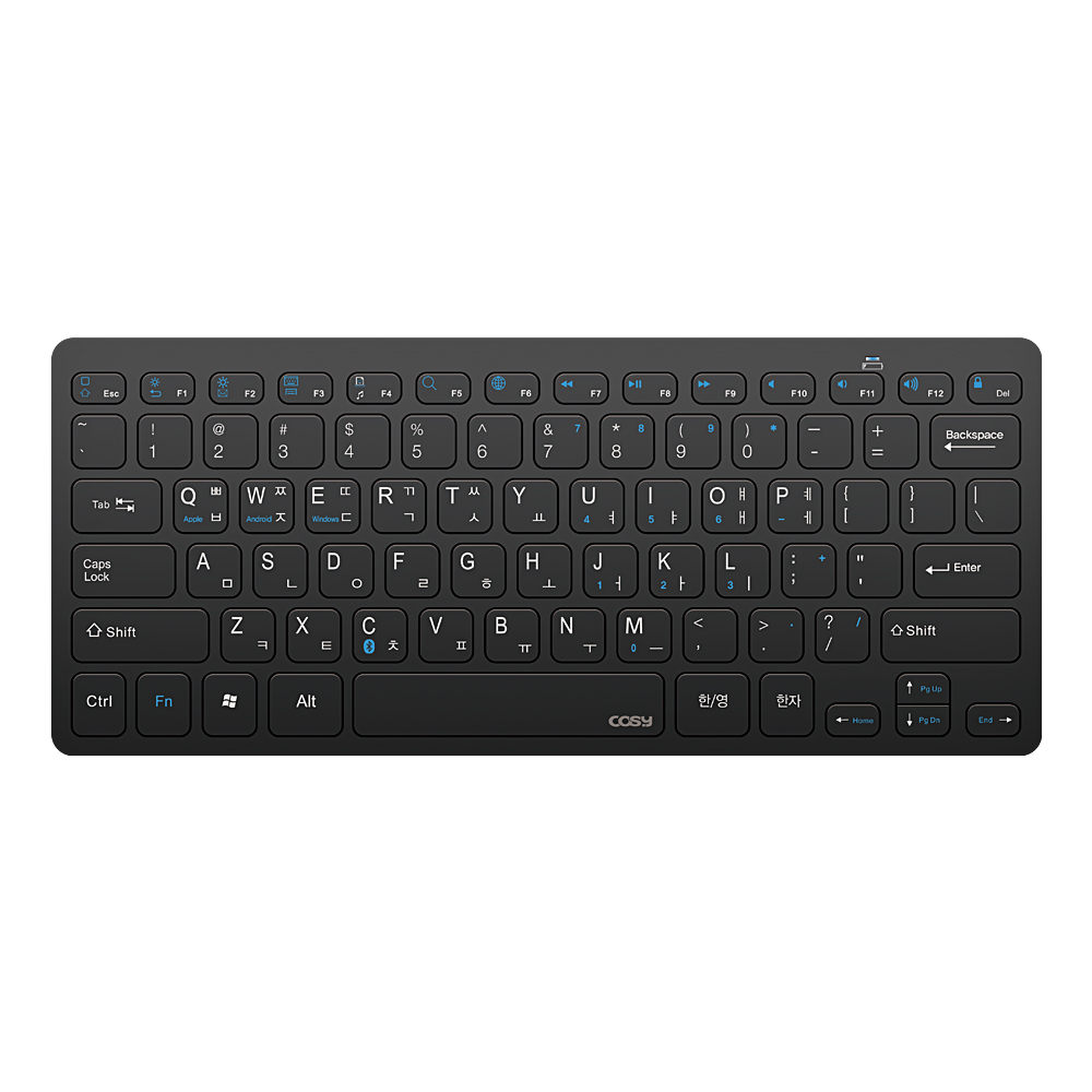 아이폰 블루투스5.0 키보드 아이패드 미니 스마트폰 태블릿PC : 조이텍