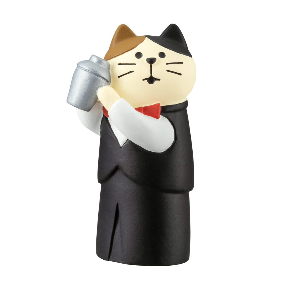 데꼴 삼색 고양이 BAR 시리즈 바텐더 고양이 : 와이더샵