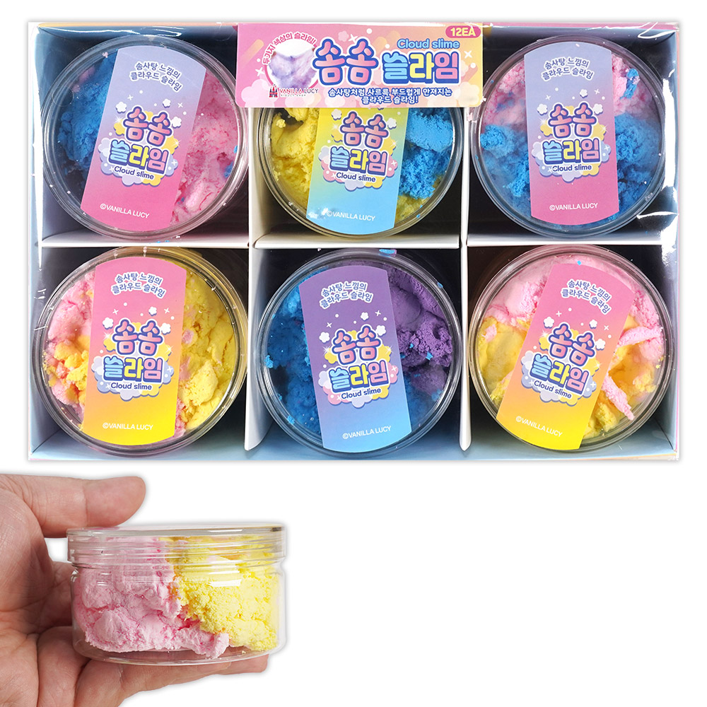 3500 솜솜슬라임 12개입 : toypick