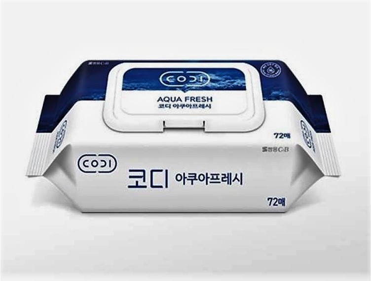 코디 아쿠아프레시 물티슈 캡형 72매/7단계 정수 안심 물티슈 : 장원365유통