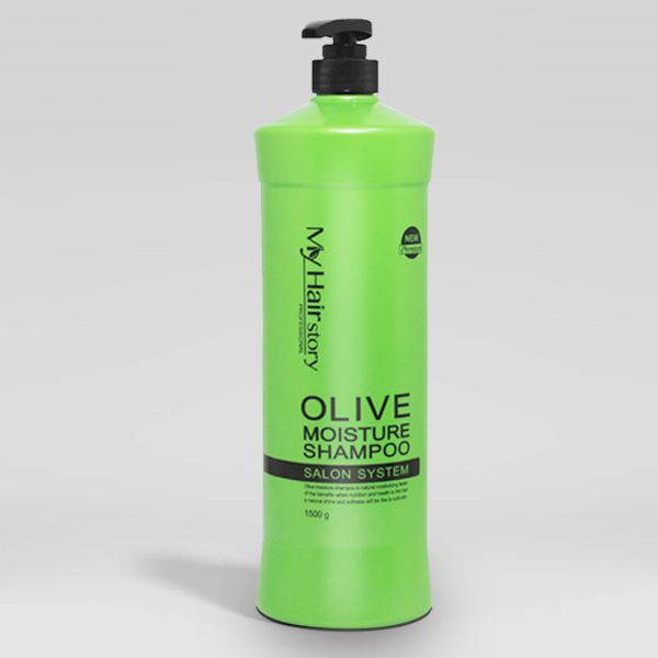 올리브 모이스춰 샴푸 1500ml 대용량 콜라겐 손상모 미용실샴푸 최신정품 : 자꾸사