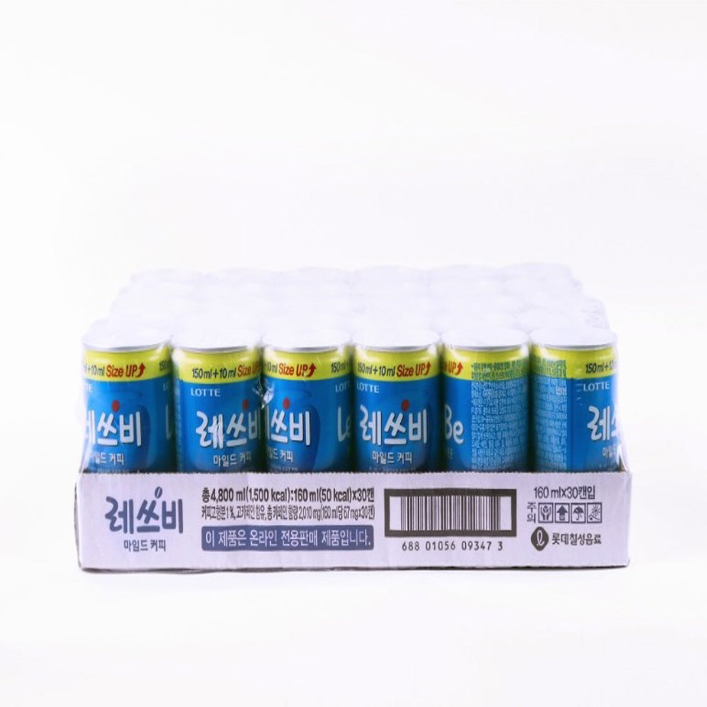 레쓰비 마일드 캔커피 160ml x 90캔 : 히즈웨이