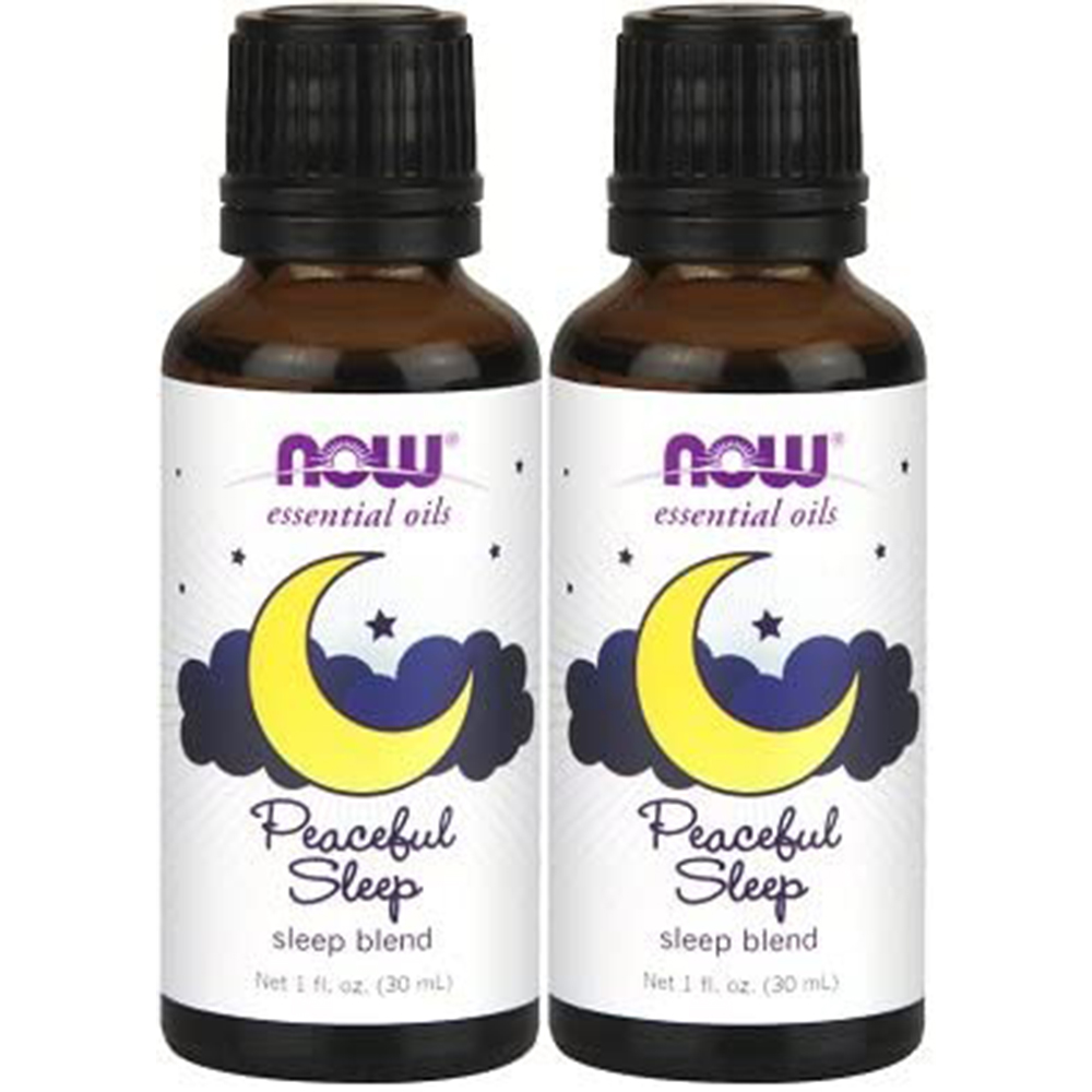 2개세트 나우푸드 에센셜 아로마 오일 피스풀 슬립 블렌드 30ml NOW Essential Oils : 시카고팩토리