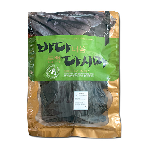 (해오름) 완도 국산 다시마 500g 건다시마 : 퓨어푸드 PureFood
