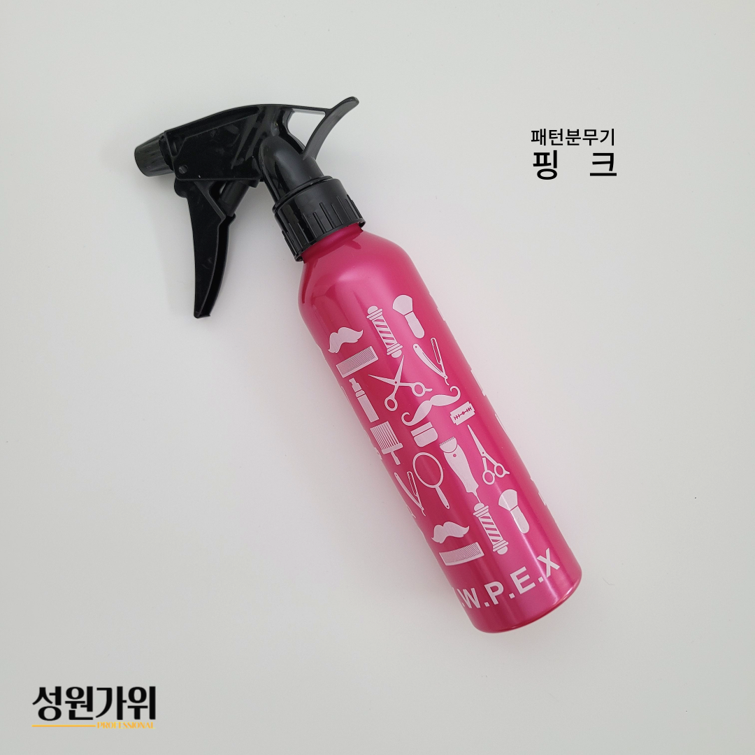 패턴 헤어분무기 4컬러 스프레이 미용실 이용실 : 성원가위