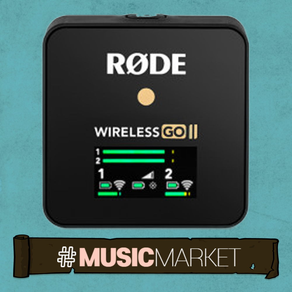 로데 RODE WIRELESS GO 2 와이어리스고 무선 카메라 캠코더 용 마이크 1채널 : 뮤직마켓