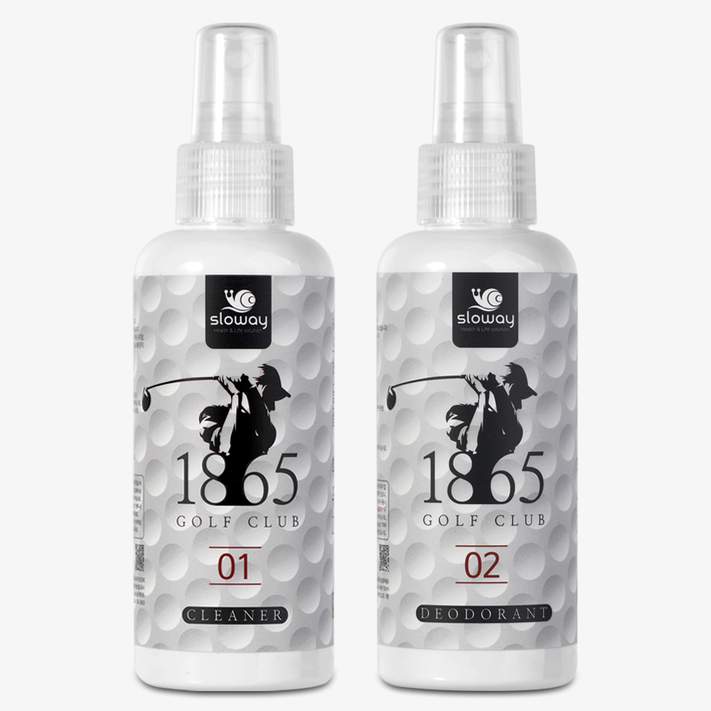 1865 골프 클리너 150ml + 골프 탈취제 150ml : 알케마이
