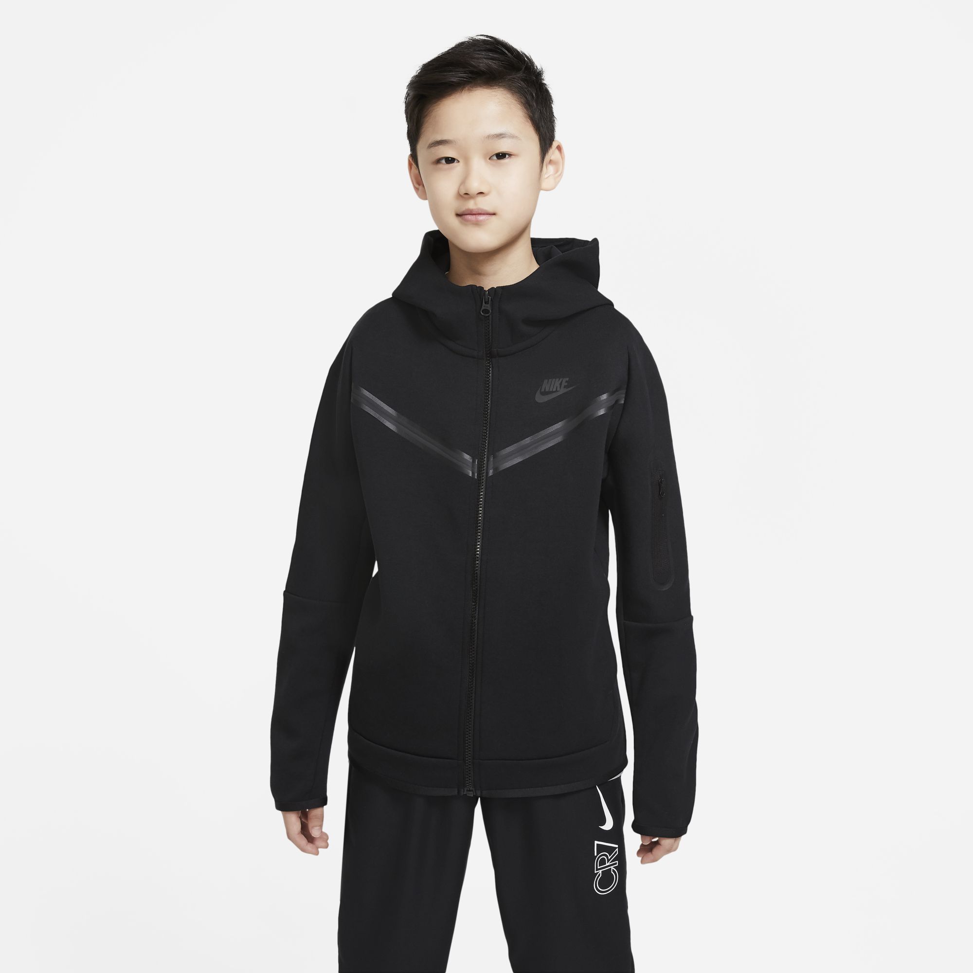 나이키 스포츠웨어 테크 플리스 키즈 풀집 후디 Nike Sportswear CU9223 : 미스터시애틀