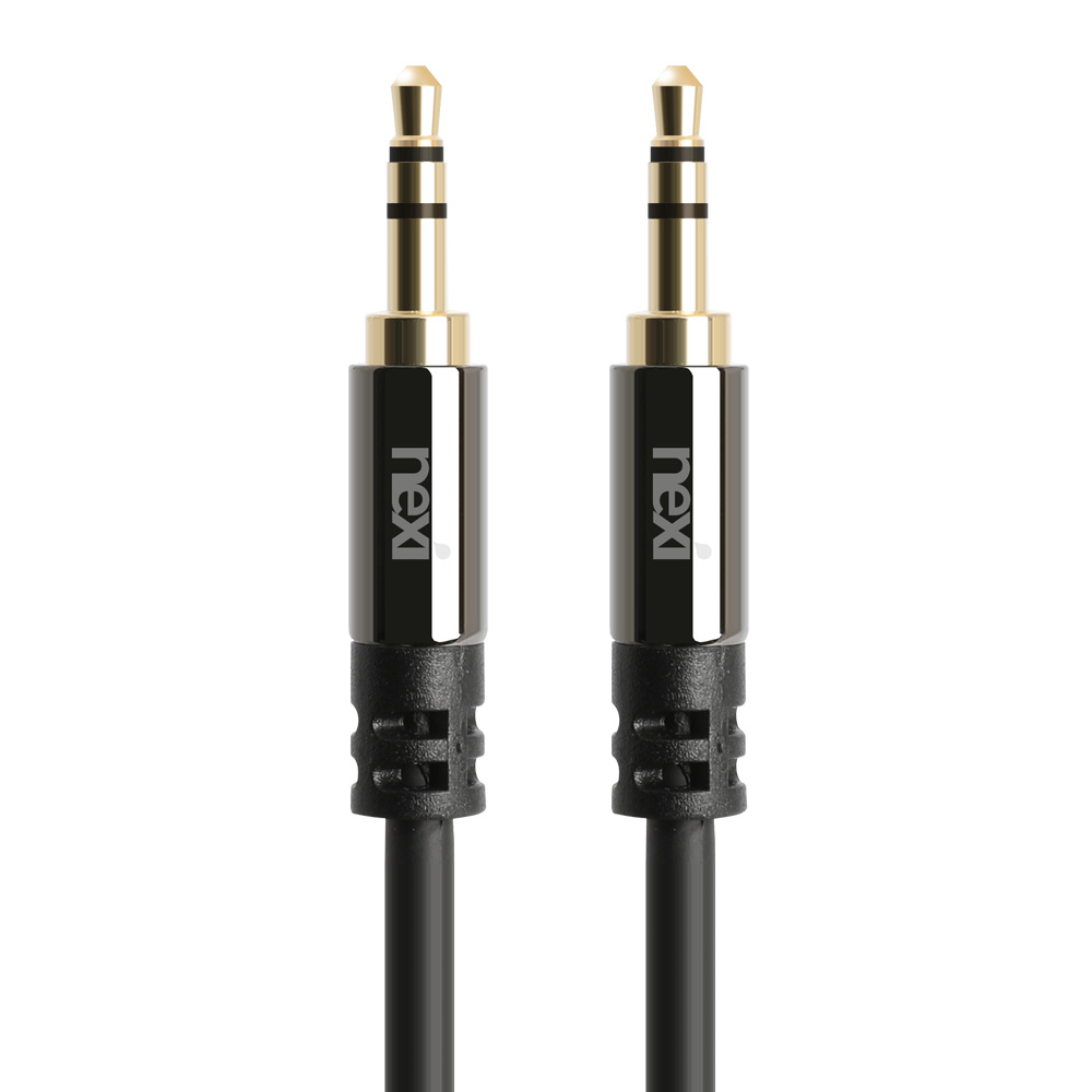 AUX케이블 오디오케이블 3.5mm 스테레오 옥스선 3극 억스선 연장 연결 선 1m : 리버네트워크