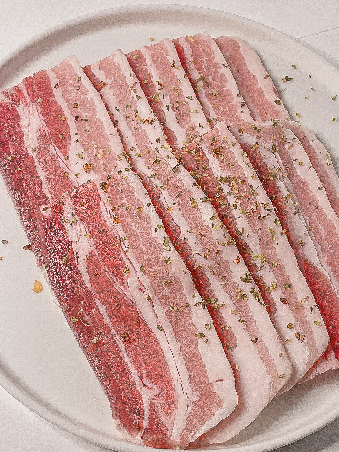 밀박사람들 수입산 얇은 냉동 대패 삼겹살 1인분 500g (냉동) : 밀박사람들