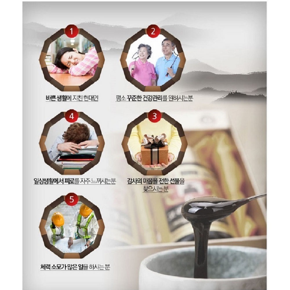 대한홍삼진흥공사 6년근 고려홍삼정 365 240g x 4개입 : 펀네이쳐
