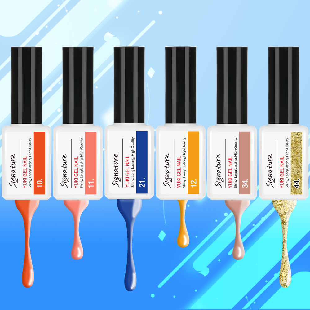 유키 시그니처 7ml (204종) 젤네일 시럽 글리터 셀프 매니큐어 폴리쉬 : 유키마켓