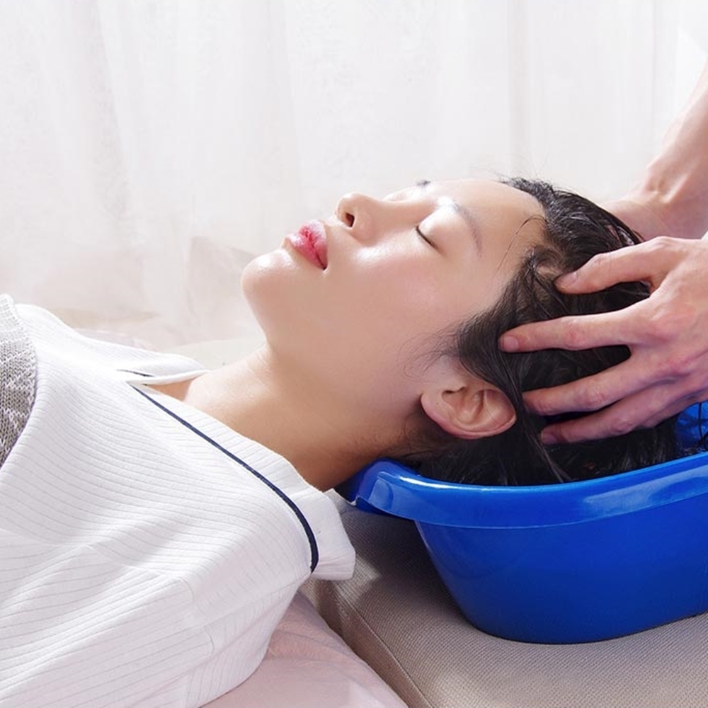 환자머리감기 세발기 미용실머리감기 머리감겨주는기계 침상목욕 : 도모소모