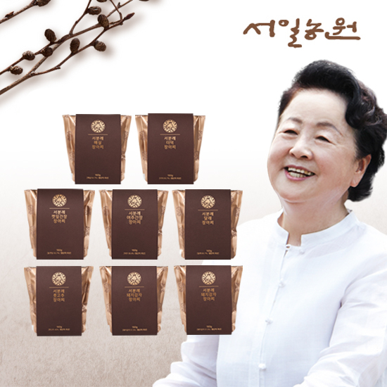 [名人 서분례] 서일농원 전통 장아찌 풀세트 : 공영쇼핑