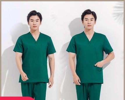 병원 의사 수술옷 수술실복 수의사복 의사 작업복 남자 수술복 손씻기 손씻기 손빨래 수술실 : 상큼러브