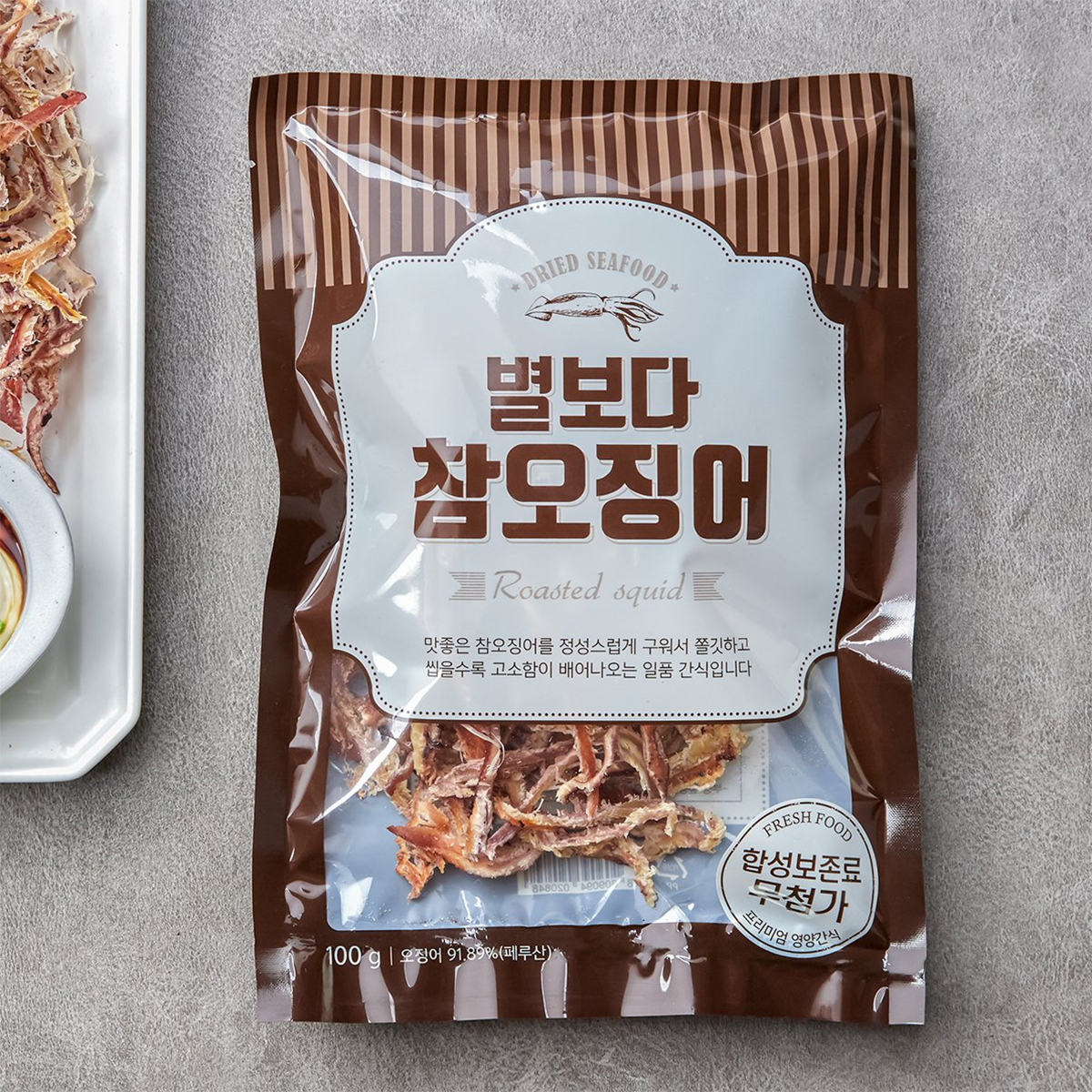 별보다 참오징어 100g (혼술, 혼술추천 안주) : 청해명가