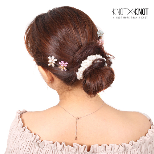 [KNOTXKNOT] 샤이닝 미니 곱창밴드 10pcs 모음 한판 : 모바일서울