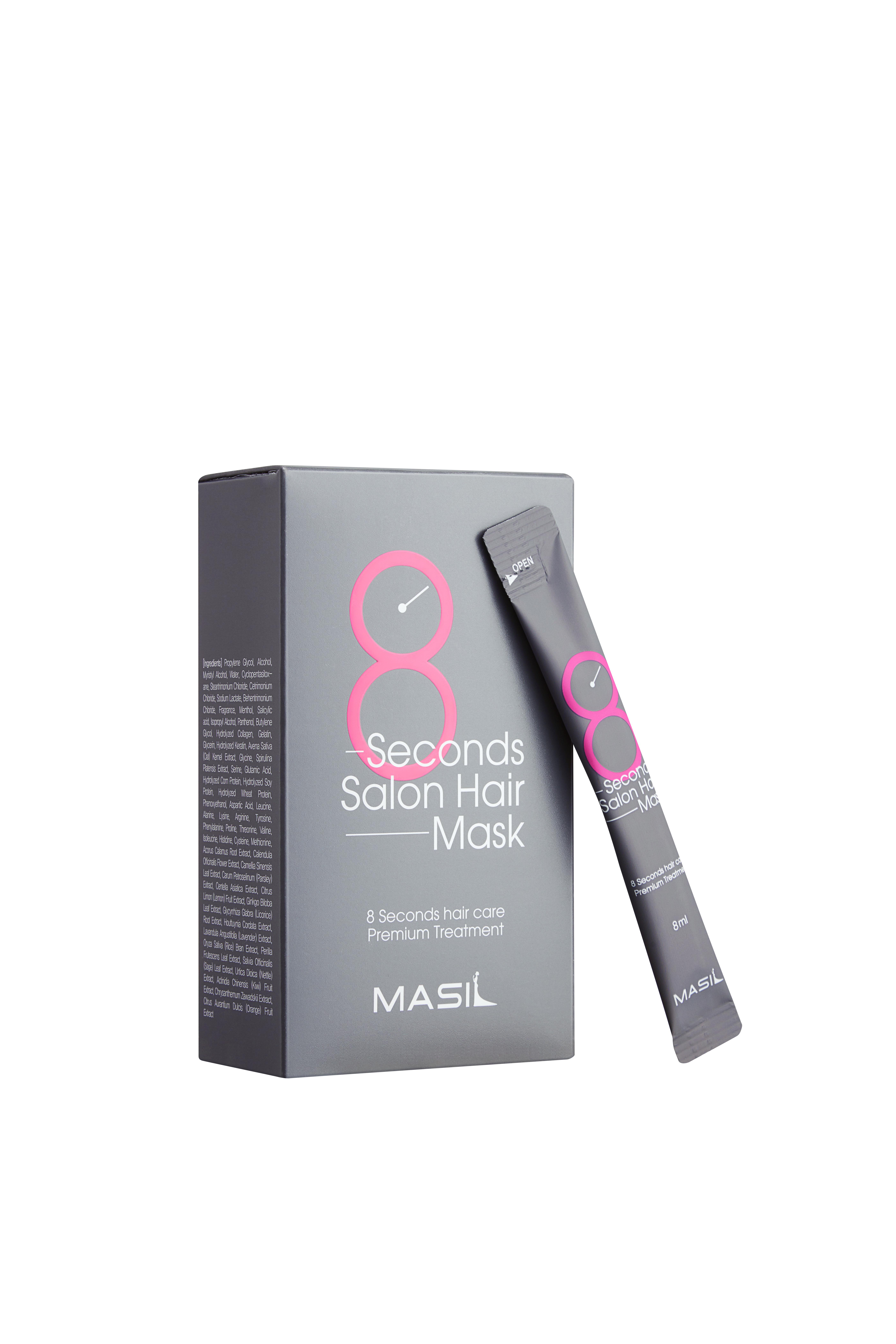 마실 MASIL 8초살롱 헤어마스크 스틱파우치 8ml_20개입 : 마실 Masil 공식몰