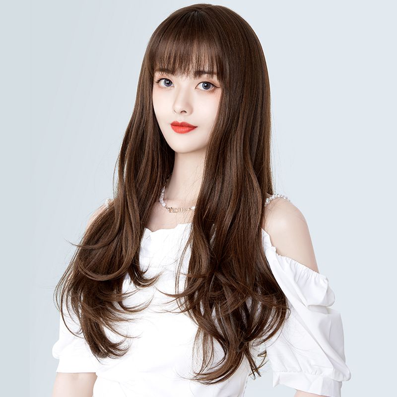 긴머리 펌 웨이브 통가발 : 더베리굿샵