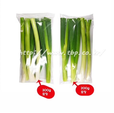 P-11 절단대파 접착봉투 150x300+40 (200장) 기능성 야채 채소 포장 비닐 : 태방포장