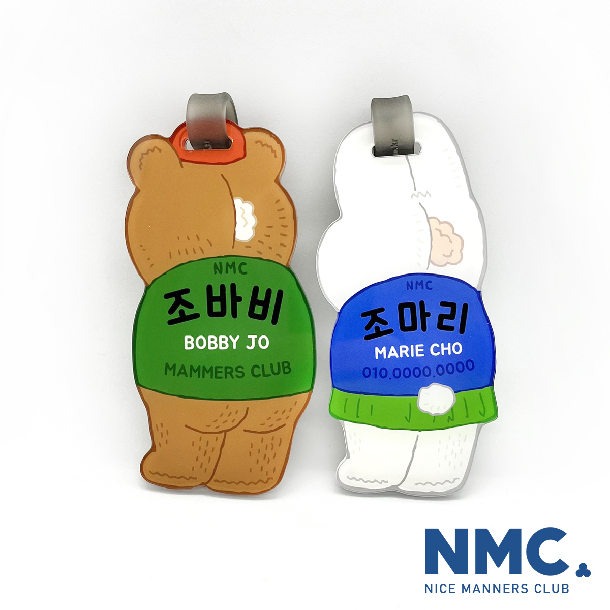 NMC 커플투어 커스텀 네임택 나이스매너스클럽 : 벙커샵 스토어