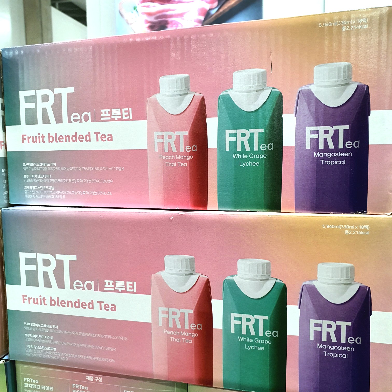 FRTea 프루티 3종 330ml X 18팩 : 코이코이