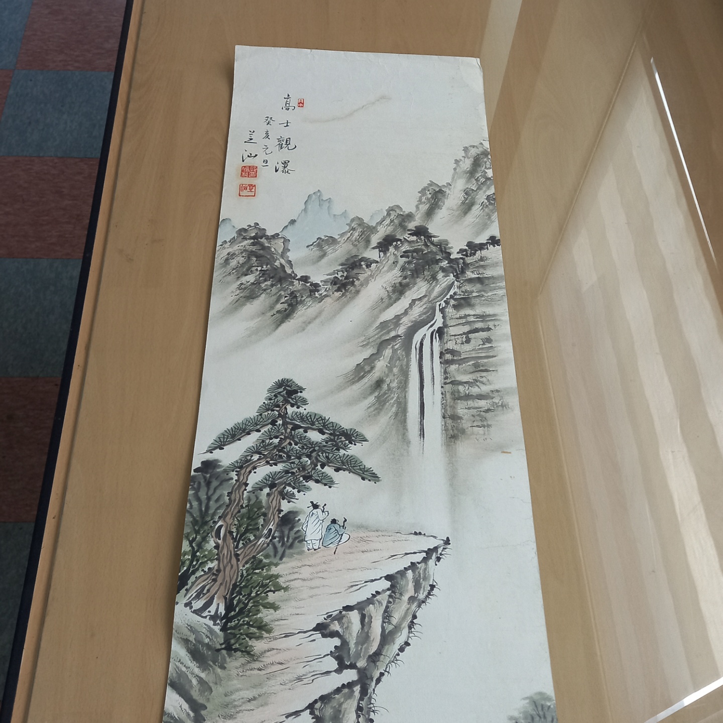 수묵화 고사관폭 : 앤티크 갤러리