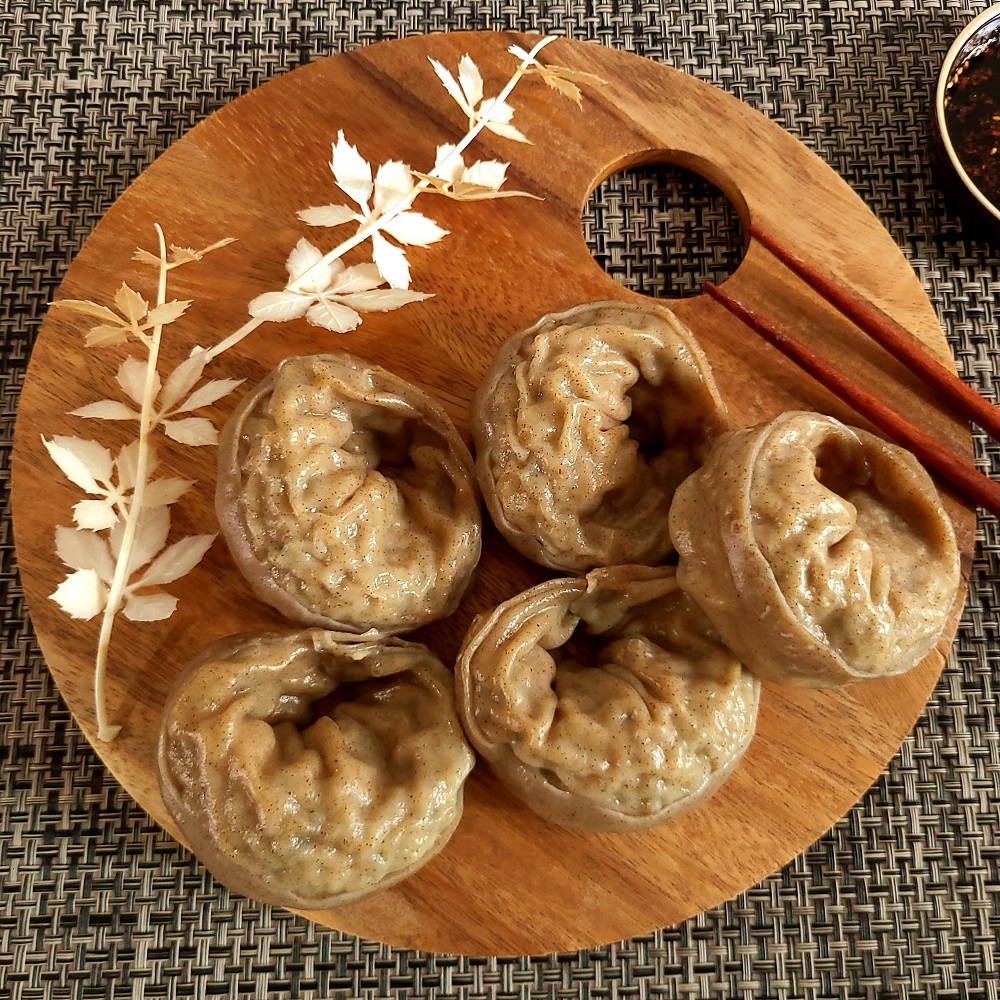 진메밀명가 메밀왕만두 1.4kg : 진 메밀명가