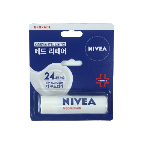 니베아 립케어 립밤 에센셜 체리 피치 망고 메드리페어 포맨 : 스마일헬시