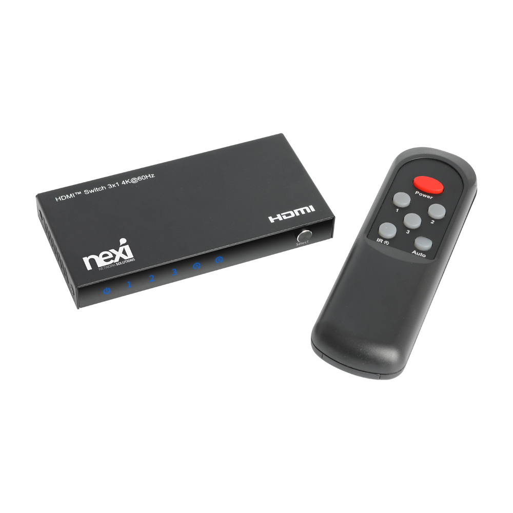 HDMI 선택기 3:1 모니터 스위치 HDMI 셀렉터 4K 60hz : IBN
