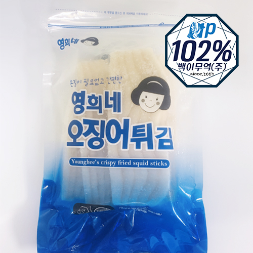 튀김용 오징어채 2.8kg(700g×4) : 업백이프로백이무역