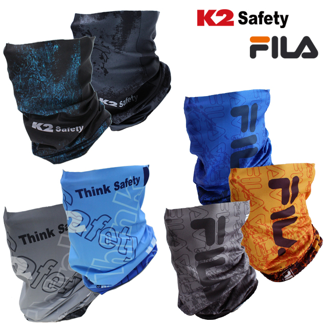 멀티스카프 모음 K2 휠라 SAFETY 네파 쿨토시 아이스 스카프 자전거 골프 : 신하세이프