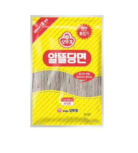 오뚜기 알뜰당면 1KG : 식자재민족